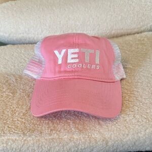 Yeti Coolers Pink Mesh Cap